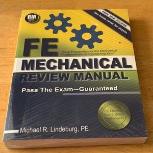 FE Mechanical Review Manual New in Plastic Wrap